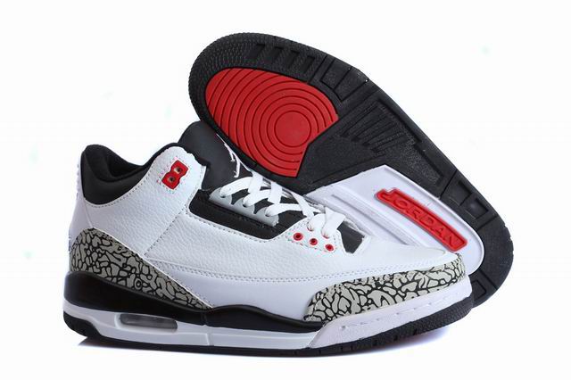 Air Jordan 3 Retro Infrared 23 Men's Basketball Shoes-08 - Click Image to Close